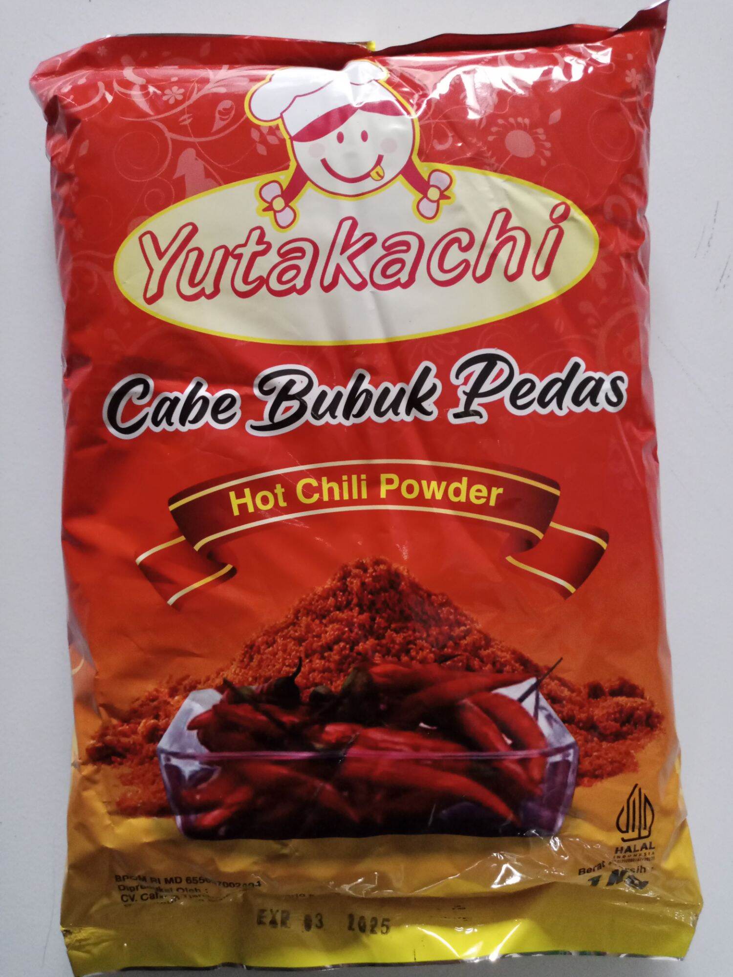 Cabe Bubuk Pedas Yutakachi Kg Lazada Indonesia