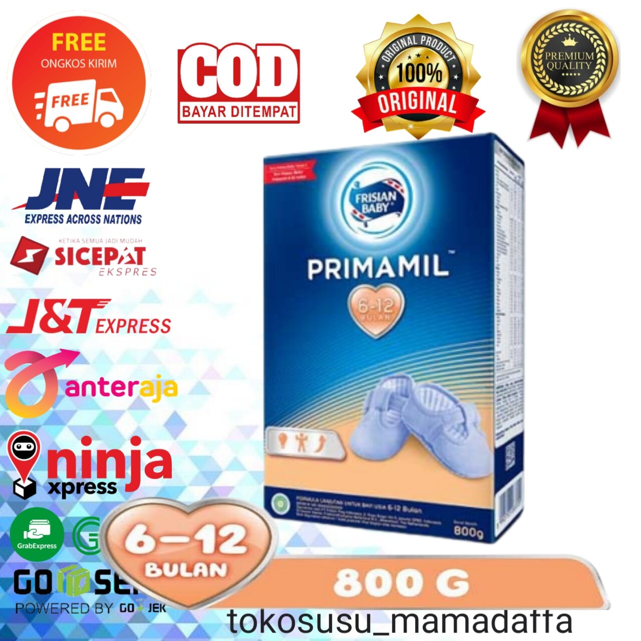 Frisian Baby Primamil Bulan Tahap G Lazada Indonesia