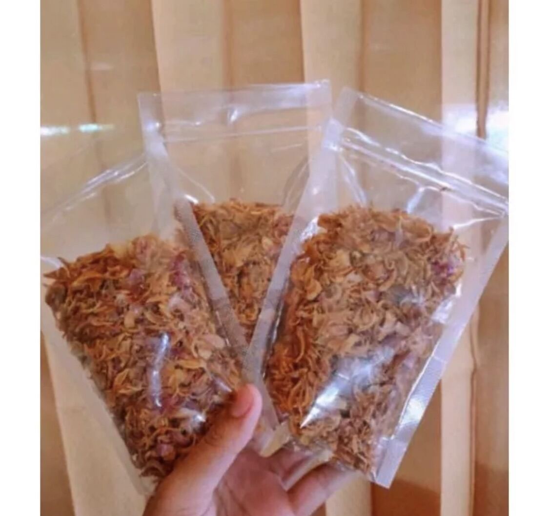 Bawang Goreng Brebes Murni Gram Bawang Goreng Kemasan Pouch