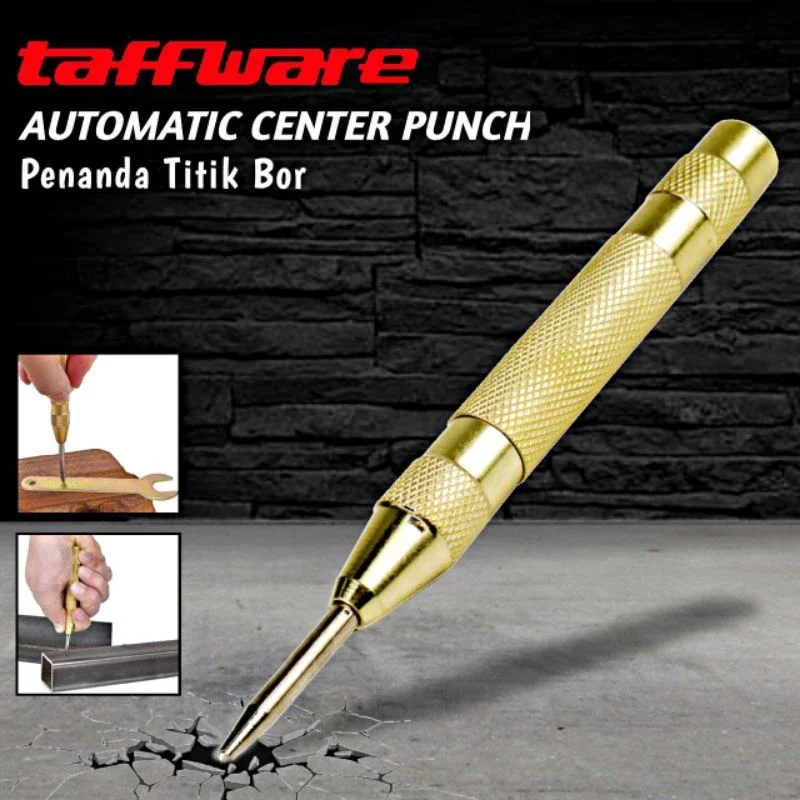 Taffware Automatic Center Punch Penanda Titik Bor Lazada Indonesia