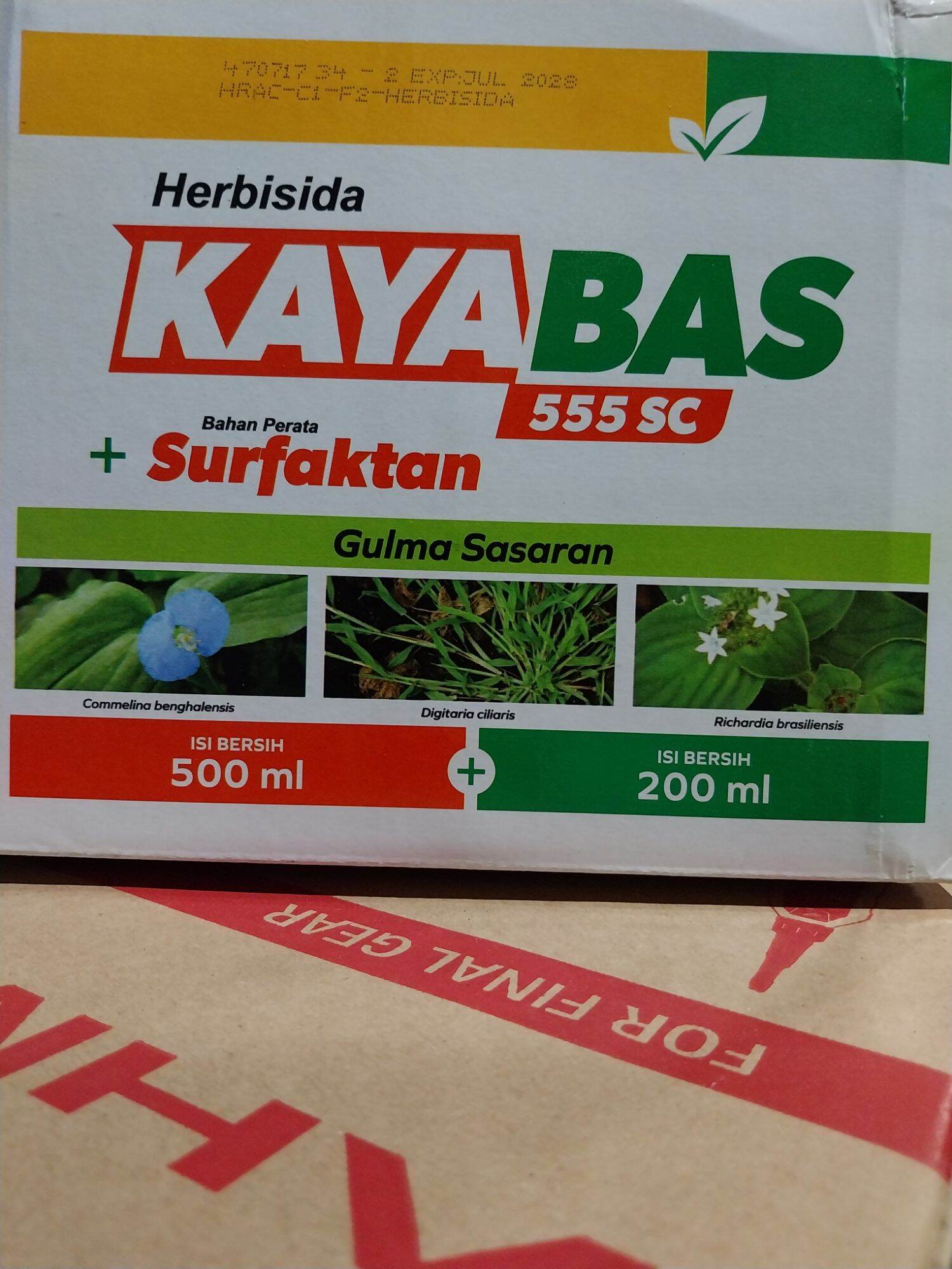 Kayabas 500ml Herbisida Selektif Untuk Tanaman Jagung Lazada Indonesia