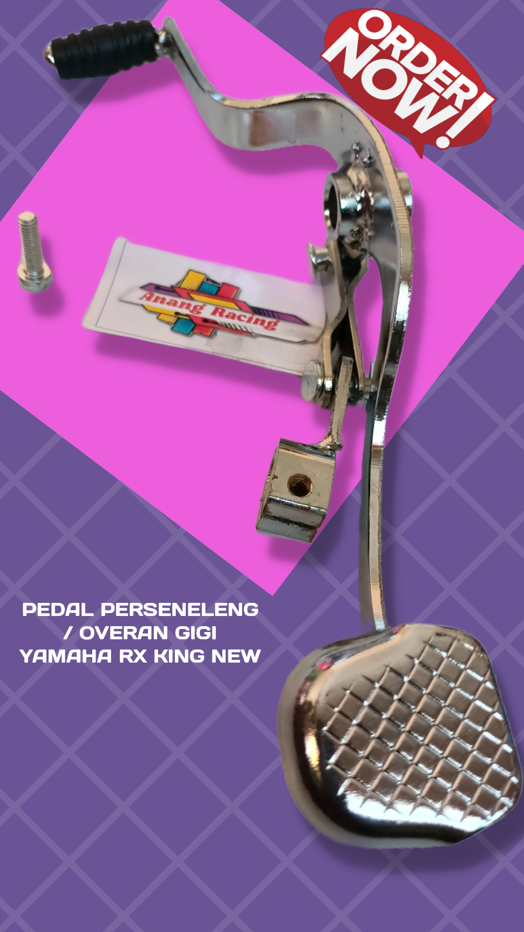 Pedal Perseneleng Yamaha Rx King Overan Gigi Yamaha Rx King Lazada