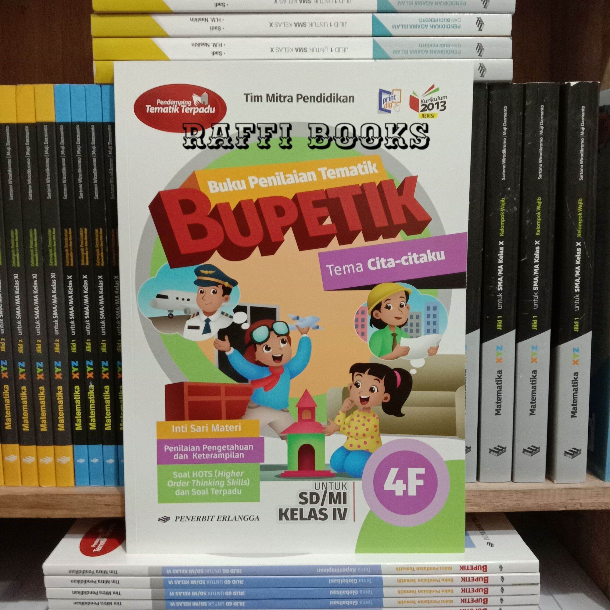 Buku Bupetik 4f Kelas 4 SD K13 Edisi Revisi Erlangga Lazada Indonesia