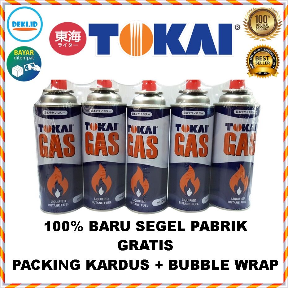 Tabung Gas Kaleng Kompor Portable Tokai Butane Gram Lazada Indonesia