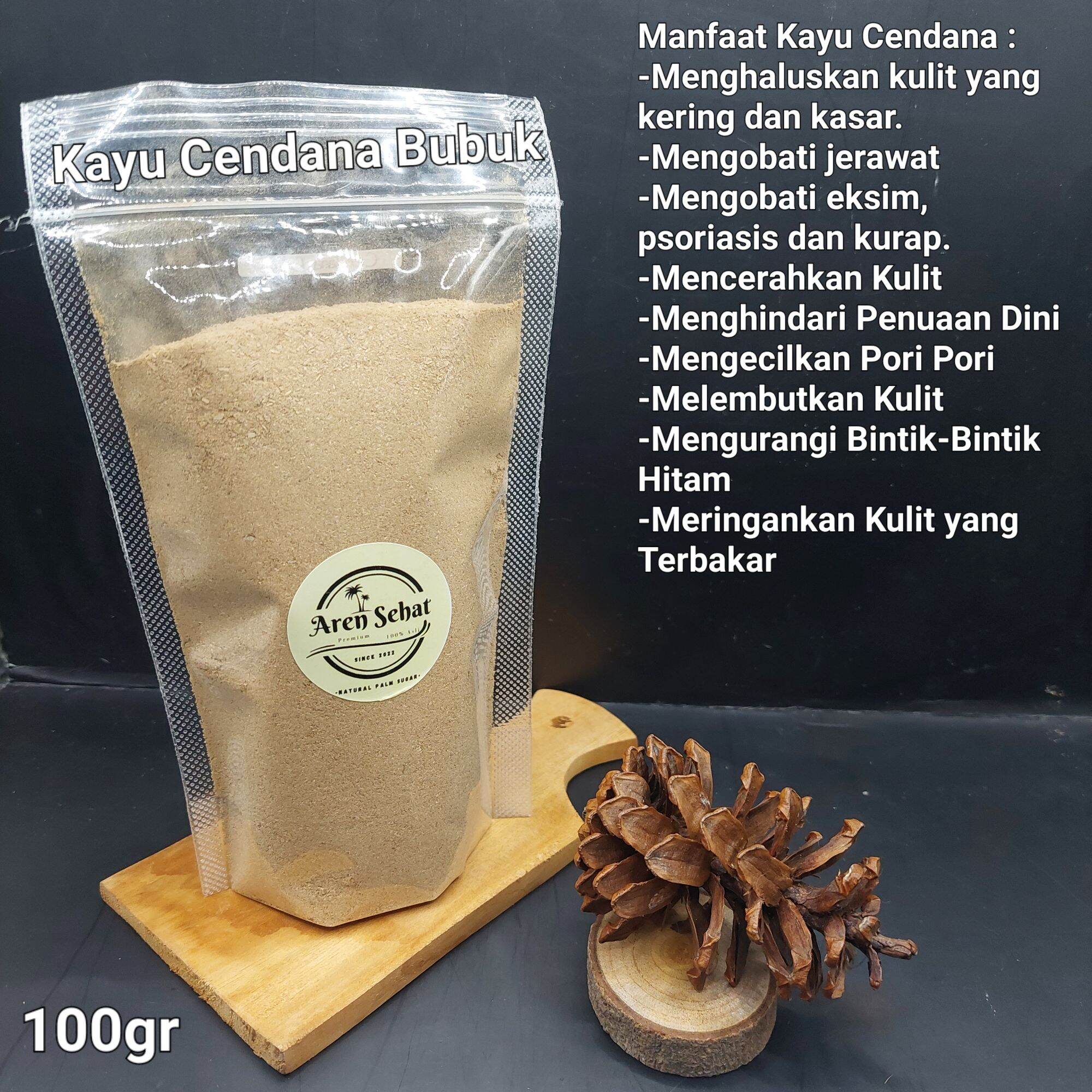 Kayu Cendana Bubuk Gr Premium Lazada Indonesia