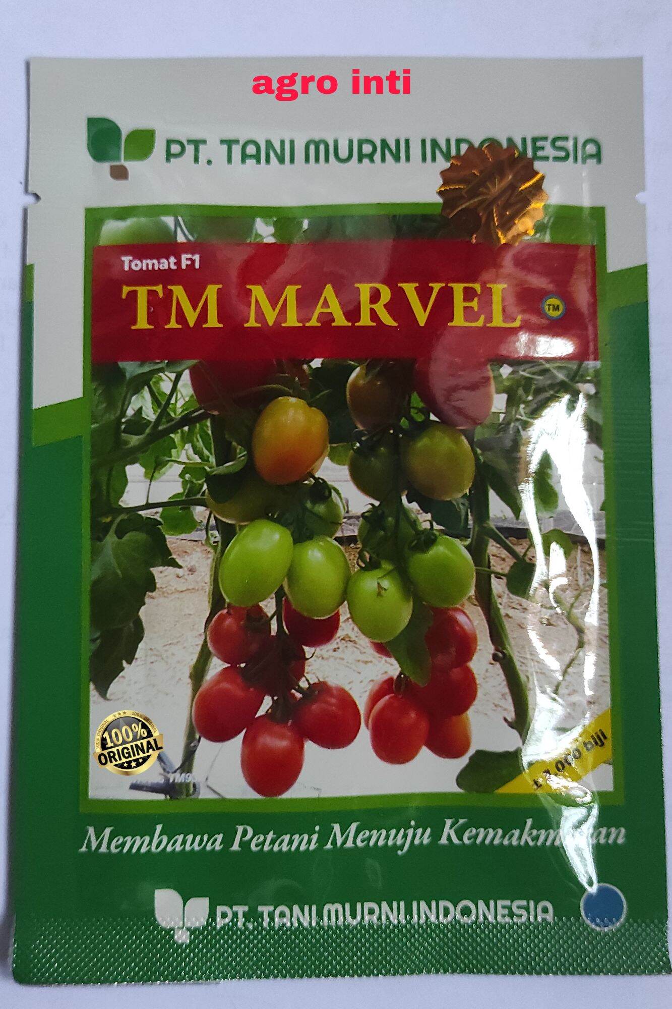 Benih Tomat Hibrida TM MARVEL F1 Isi 10gr Dari Tani Murni Lazada