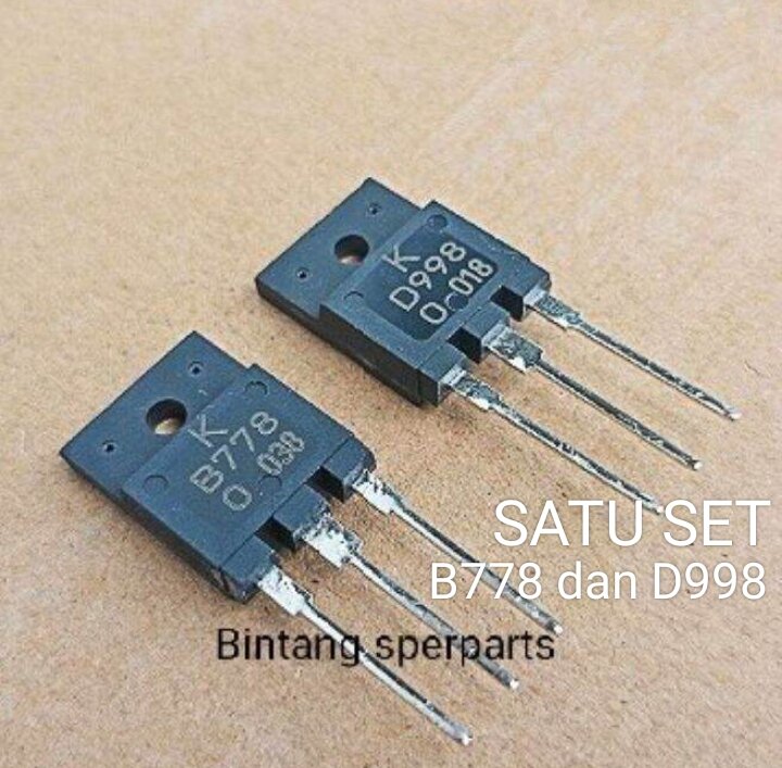 Transistor B D Original Satu Set Transistor D Npn Original