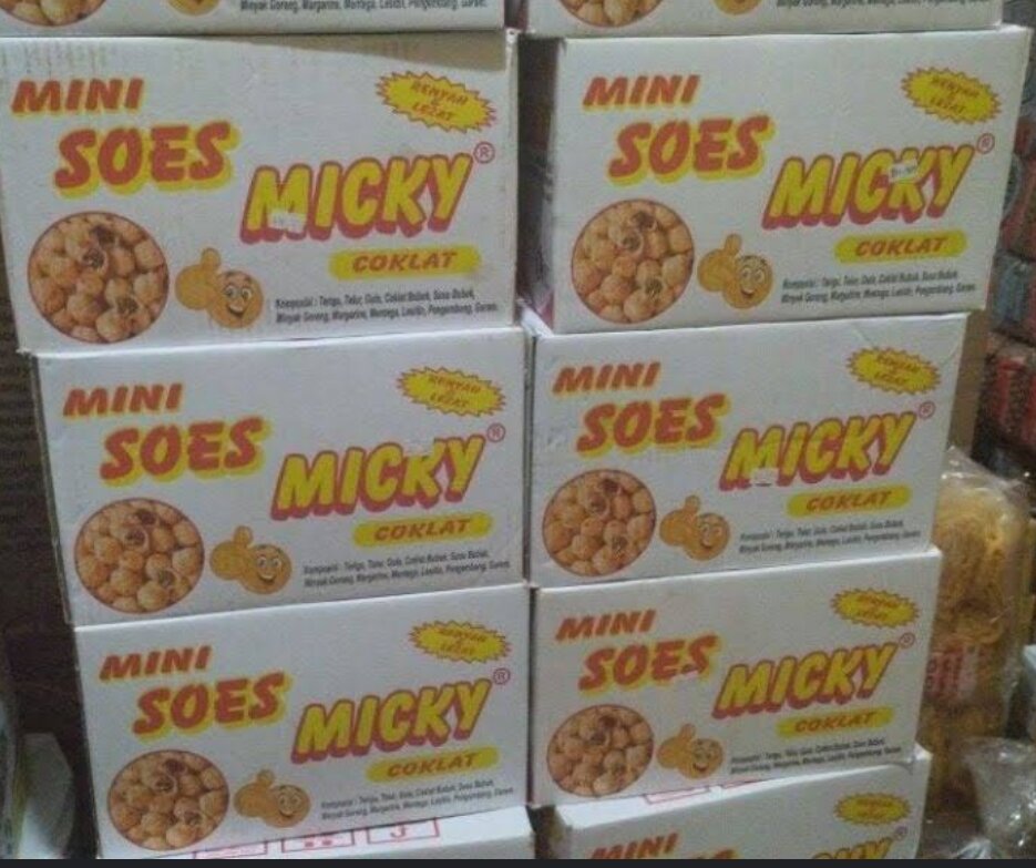 Kue Mini Soes Coklat Micky 1dus Isi 2kg Lazada Indonesia