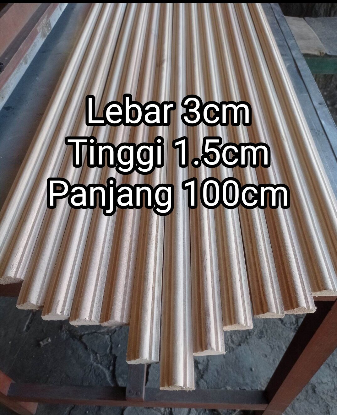 Wallmoulding Lisgip Kdaln Lebar Cm Panjang Cm Lazada Indonesia