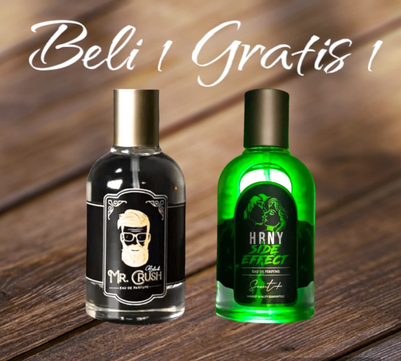 Parfum Paket Sale Beli Gratis Hrny Side Effect And Mr Crush Black