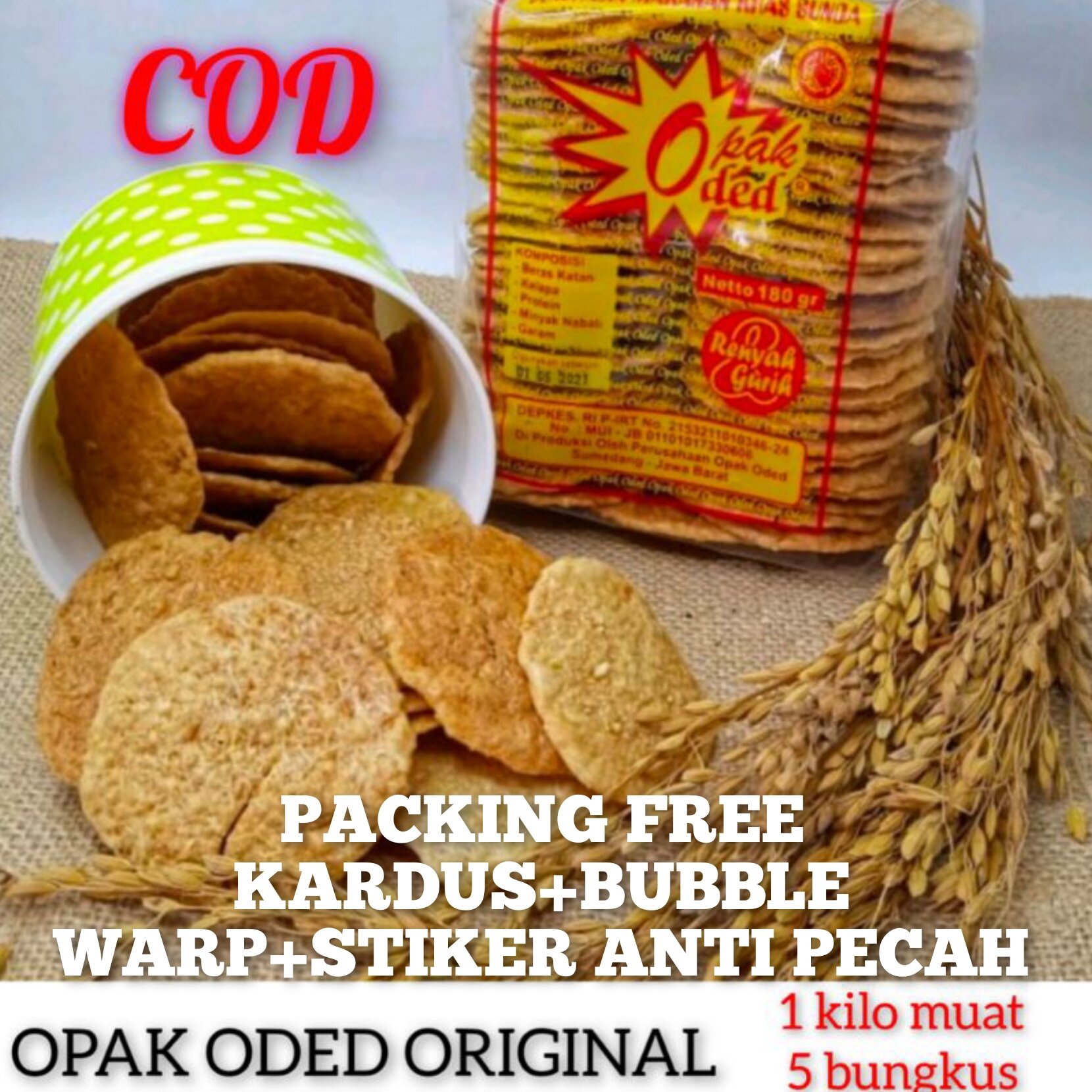 OPAK ODED ORIGINAL 180GR ASLI SUMEDANG Lazada Indonesia