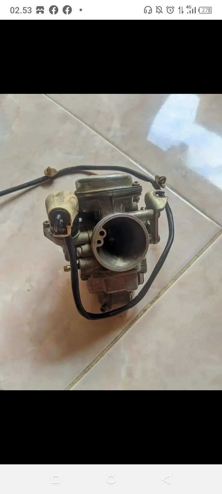 Karburator Karbo Honda Scoopy Atau Vario Beat Lama Spacy Barang Second