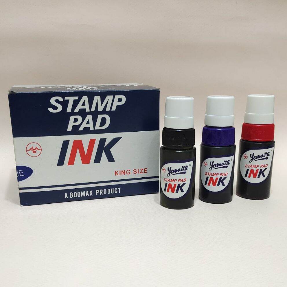 Tinta Stempel Stamp Ink Yamura King Size Cc Lazada Indonesia