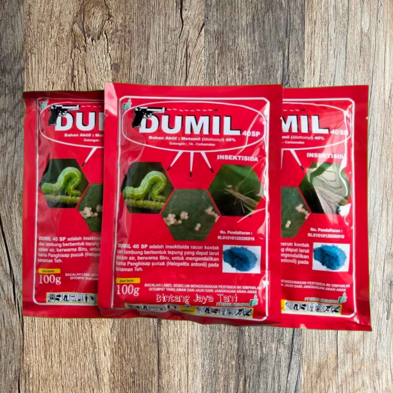 DUMIL 40 SP 100 GRAM INSEKTISIDA METOMIL 40 Pembasmi Hama Tanaman