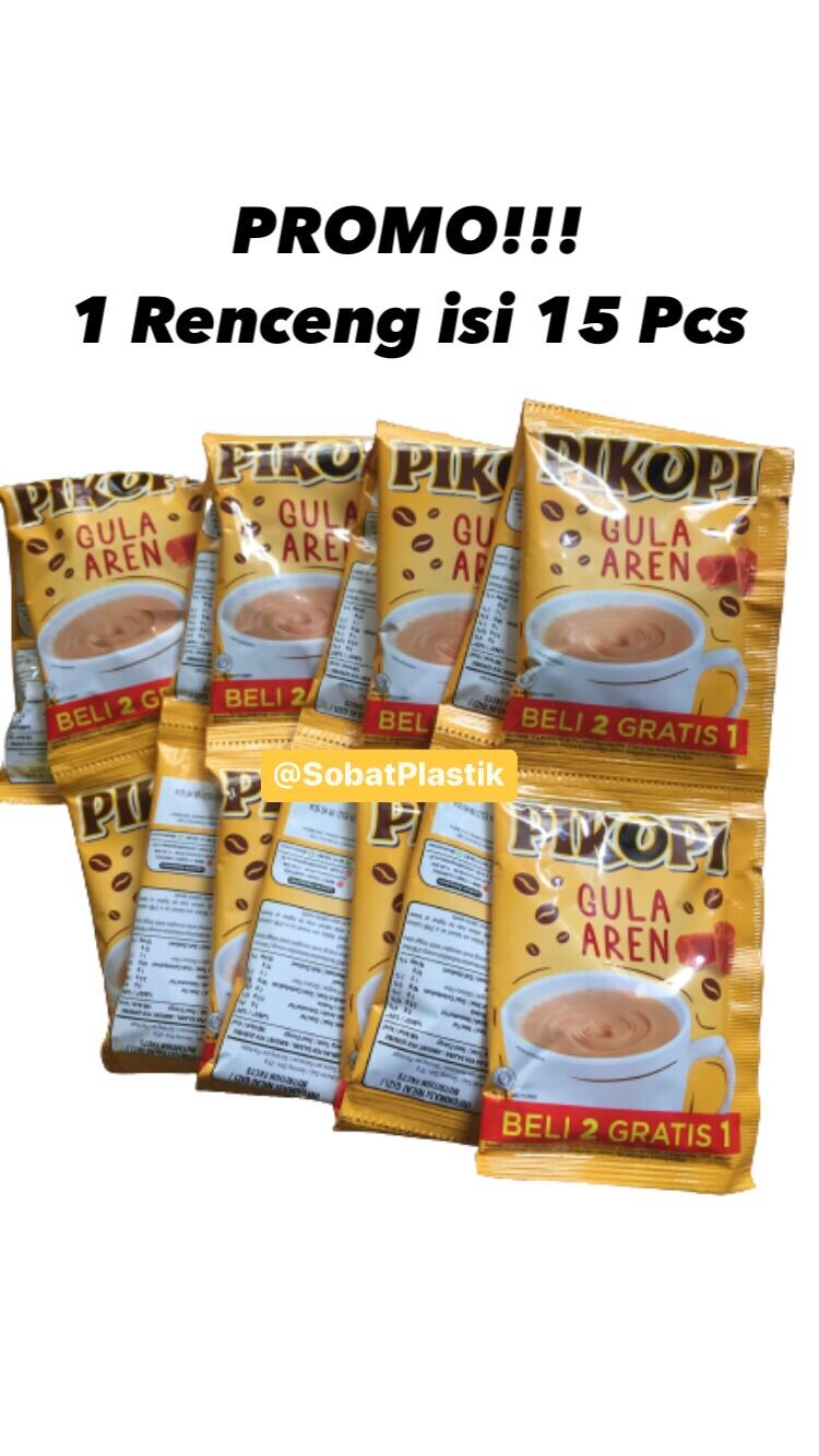 PIKOPi Gula Aren 15 Sachet Produk Kopi Kapal Api 1 Renceng Lazada