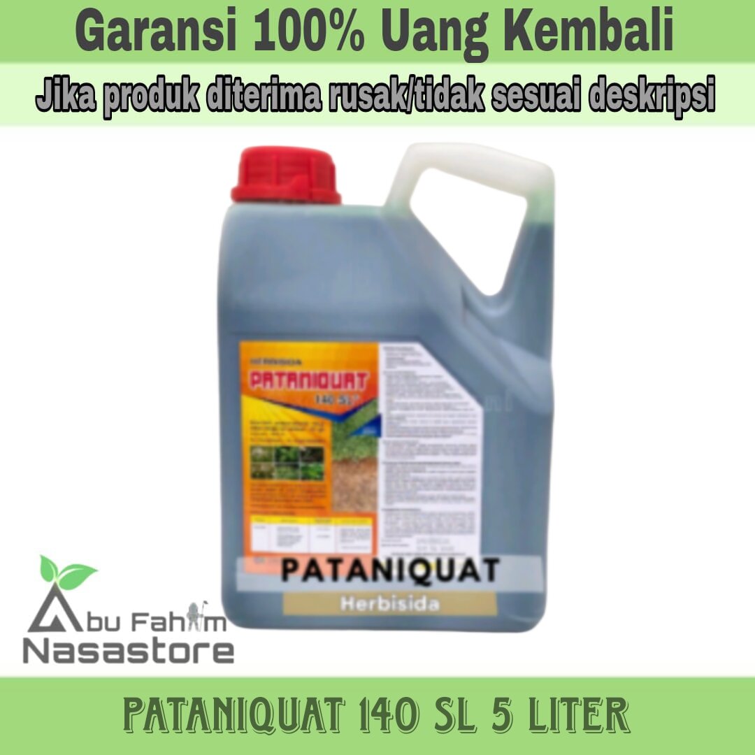 HERBISIDA KONTAK PATANIQUAT 140 SL 5 LITER PARAKUAT DIKLORIDA Lazada