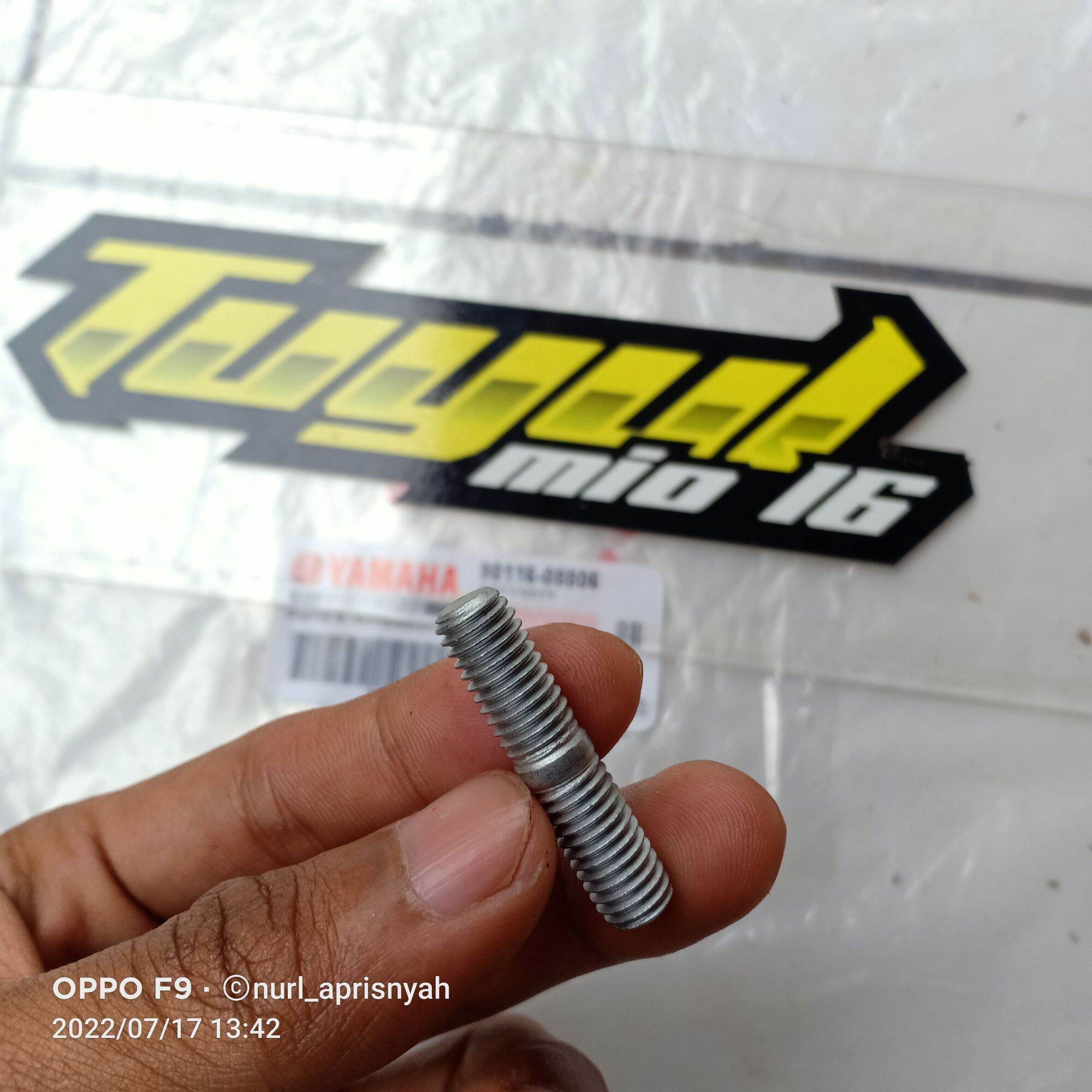 Satuan Baut Tanam Knalpot Mio Original Asli Yamaha Lazada Indonesia