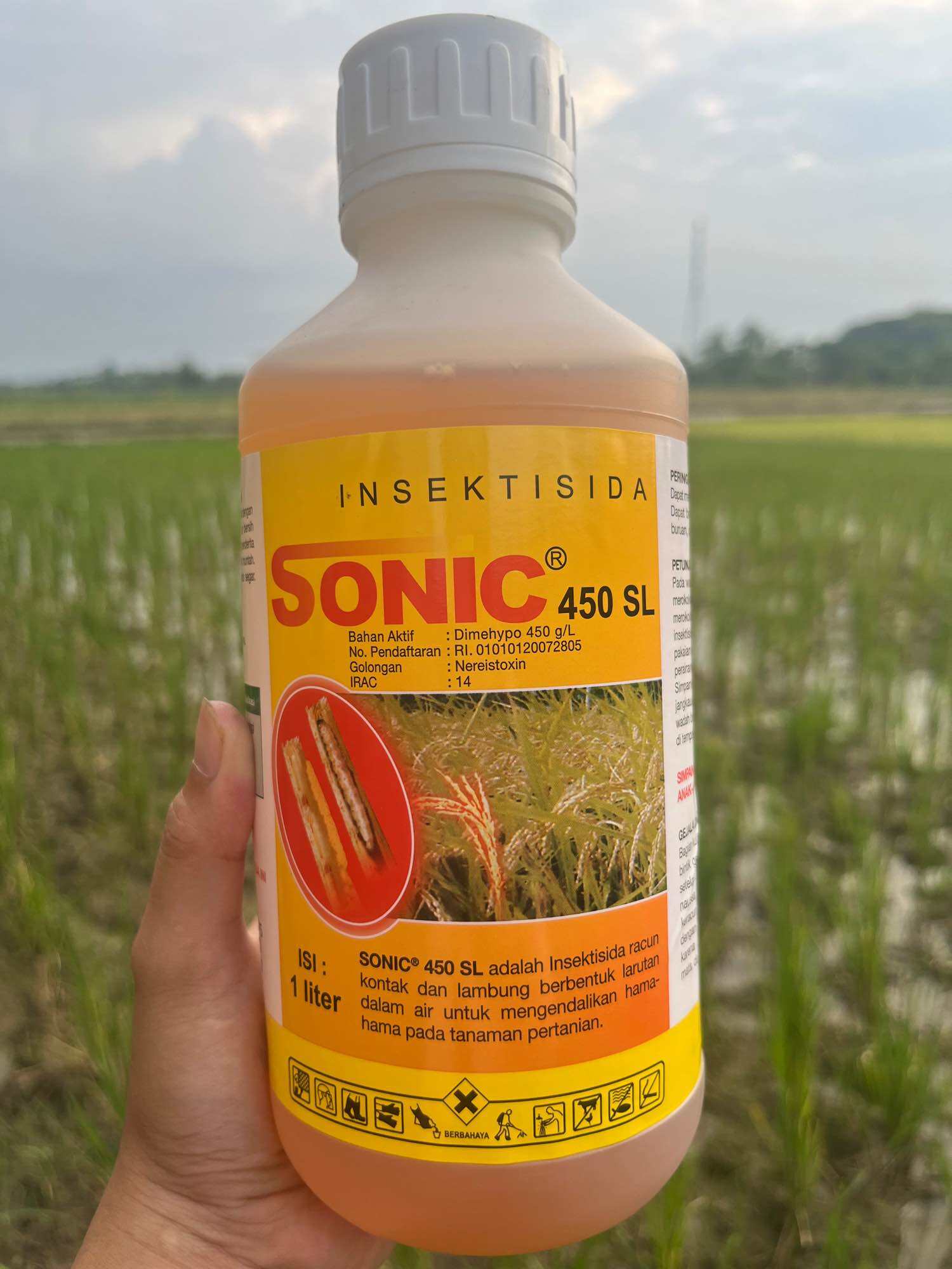 Insektisida Sonic 450 Sl Gratis Kaos Untuk Pembelian 1 Liter Untuk