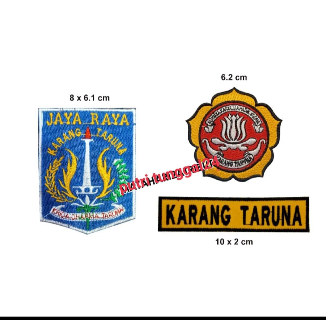 Loogo Karang Taruna Set Logo Badge Bordir Komputer Lazada Indonesia