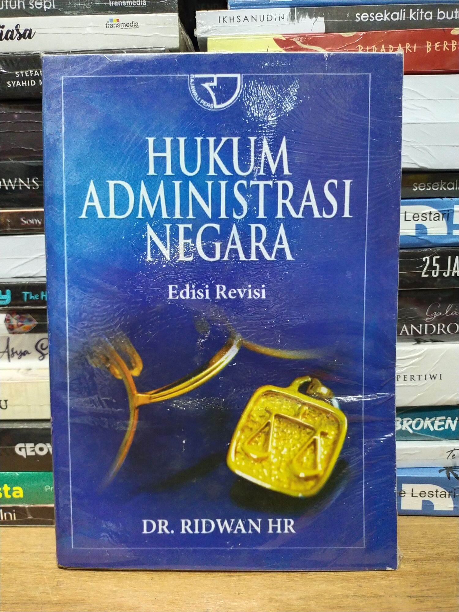 Buku HUKUM ADMINISTRASI NEGARA EDISI REVISI DR RIDWAN HR Lazada