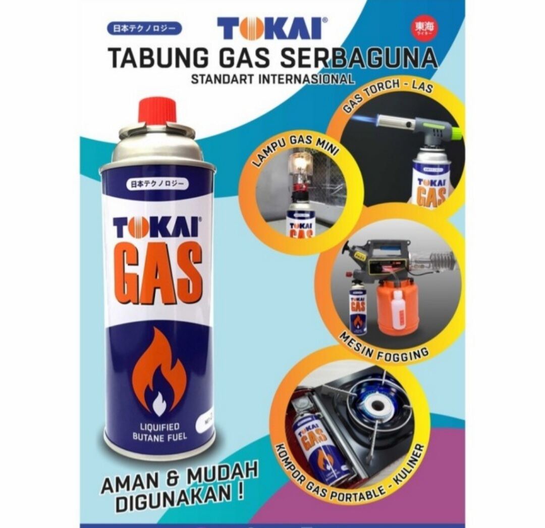 Gas Kaleng Tabung Portable Merek Tokai Lazada Indonesia