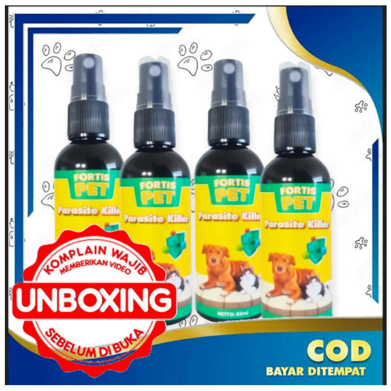 Obat Jamur Scabies Demodex Kudis Koreng Gatal Pada Kucing Anjing