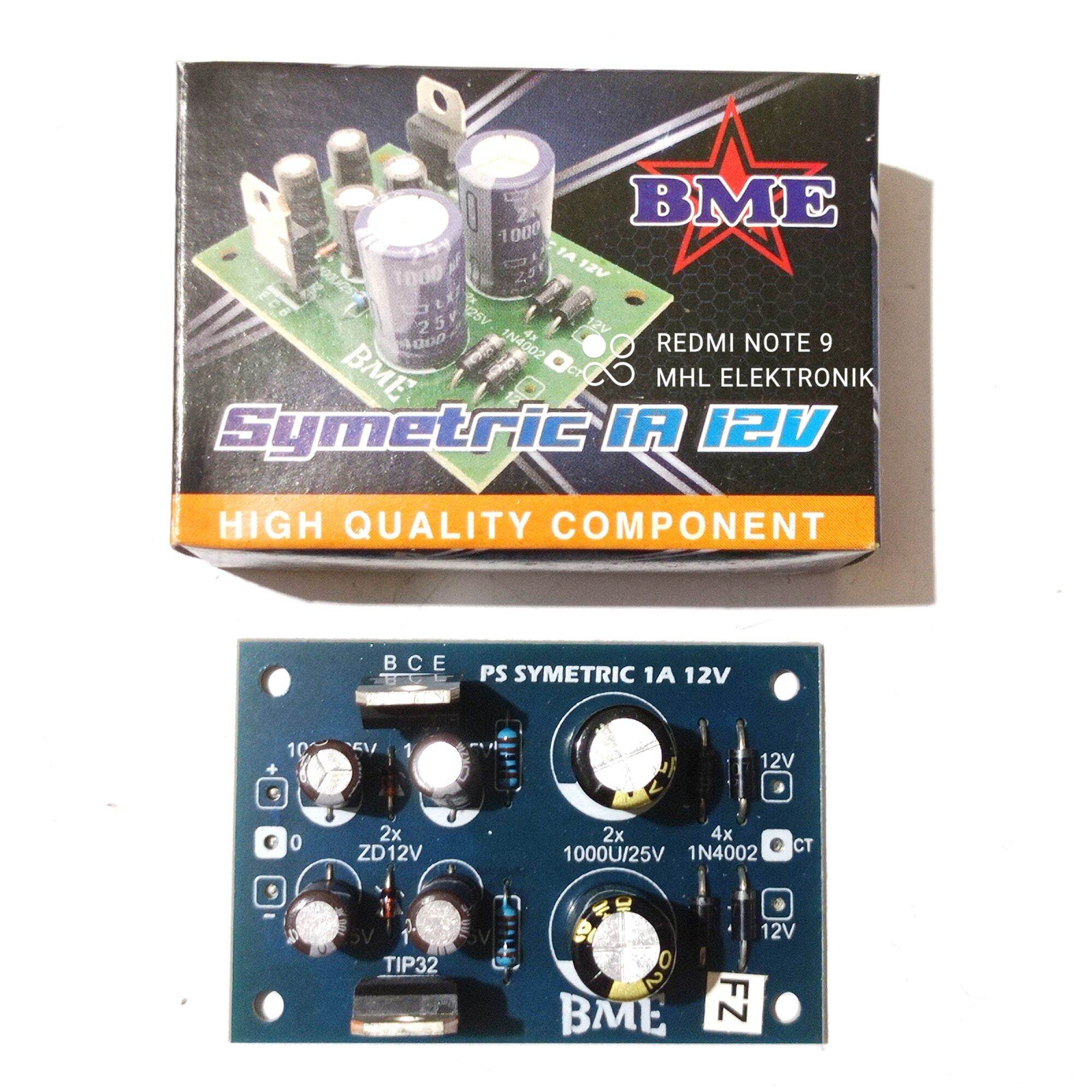 Kit Power Supply Simetris 12 Volt CT 1A BME Lazada Indonesia