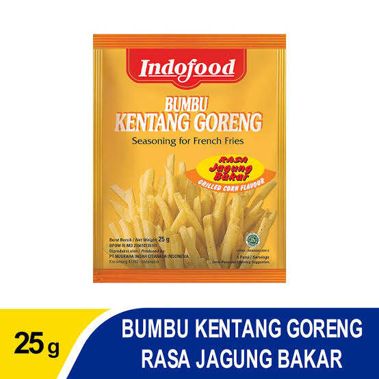 Indofood Bumbu Kentang Goreng Rasa Jagung Bakar Gr Lazada Indonesia