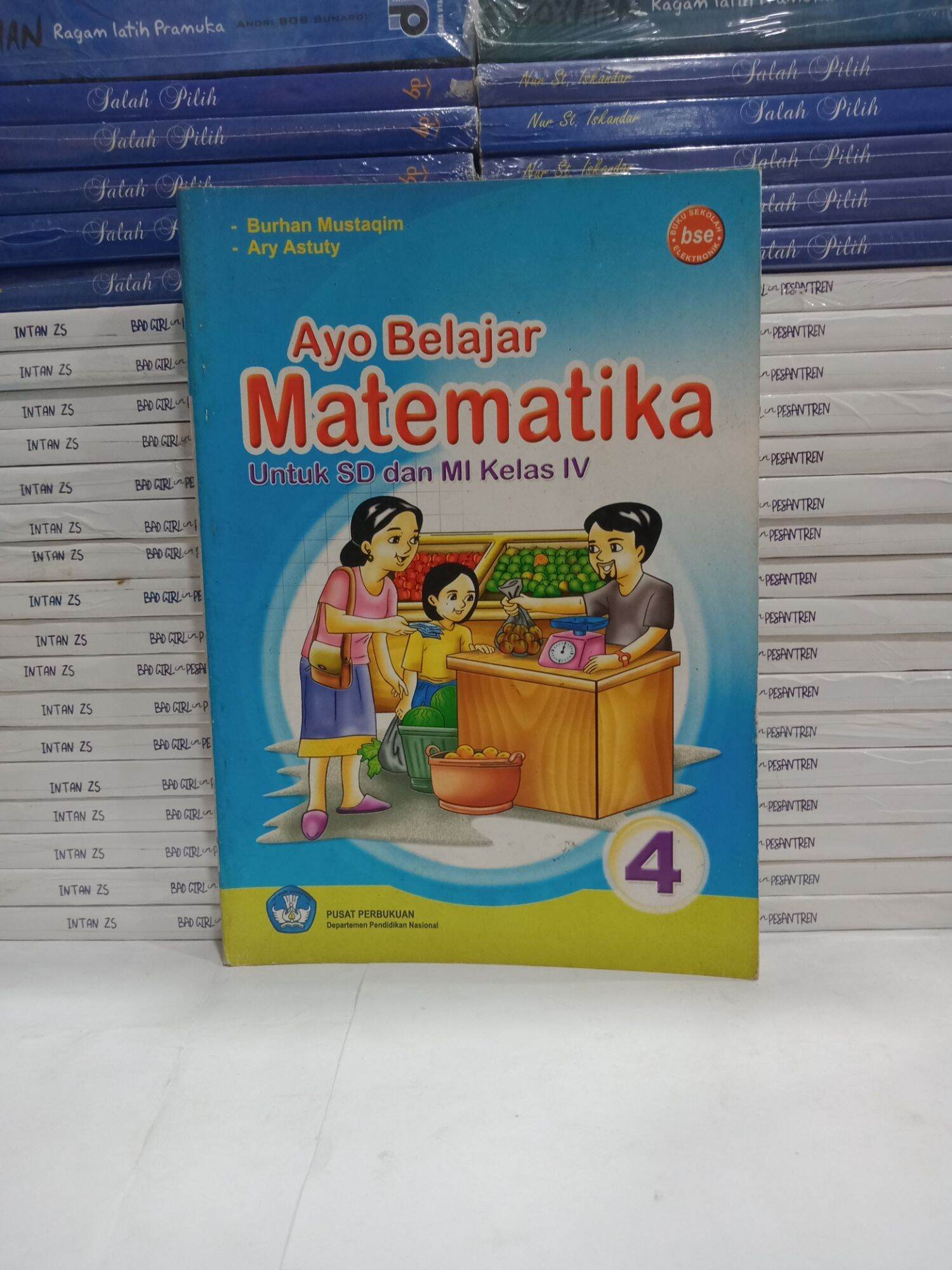 Buku Bekas Ayo Belajar Matematika Untuk SD Dan MI Kelas IV Burhan