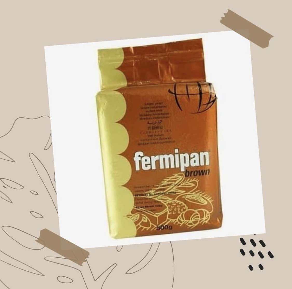 Ragi Kering Fermipan Gram Ragi Instant Dry Yeast Fermipan