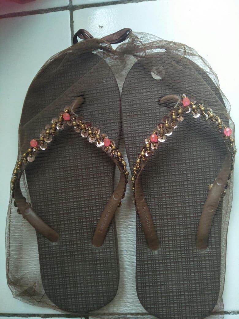 Sandal Jepit Khas Bali Mote Manik Ukuran Lazada Indonesia