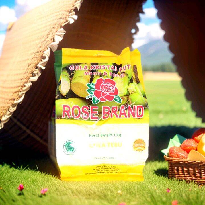 Gula Pasir Rose Brand Kuning Kg Gula Manis Lazada Indonesia