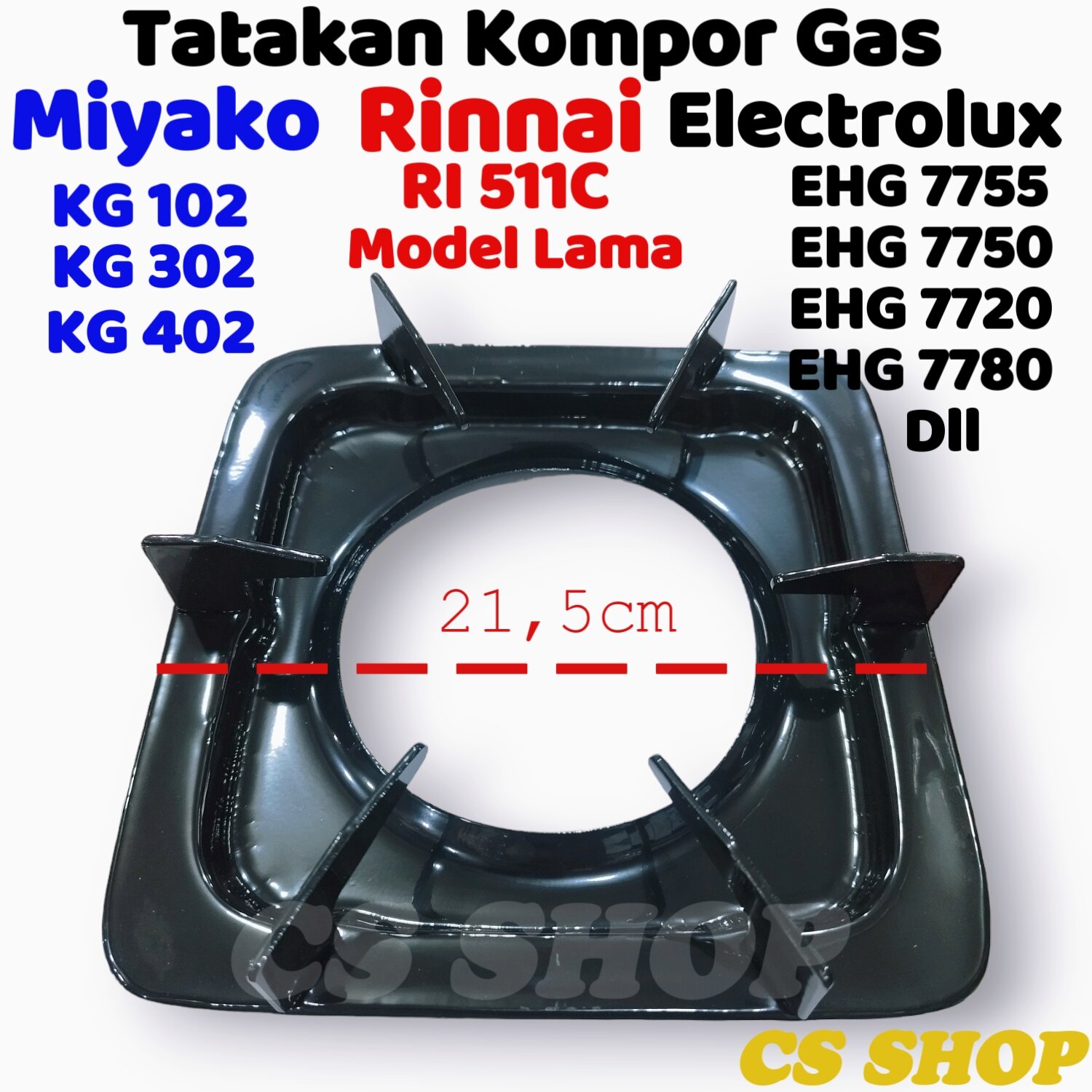 Tatakan Kompor Gas Miyako Kaki 6 Dudukan Kompor Gas Rinnai Model Lama