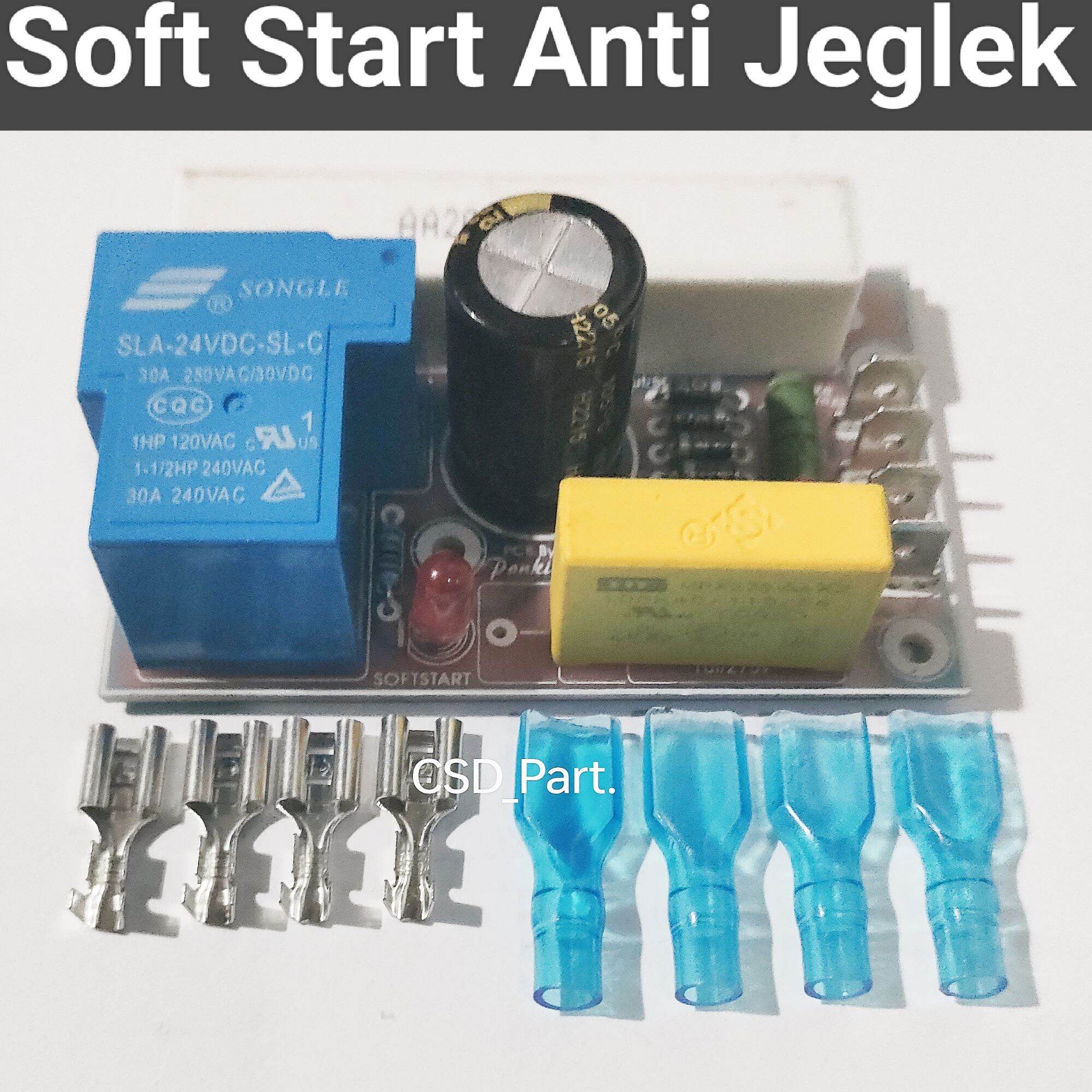 Softstart Anti Jeglek Kit Modul Soft Start Listrik Plus Skun Lengkap