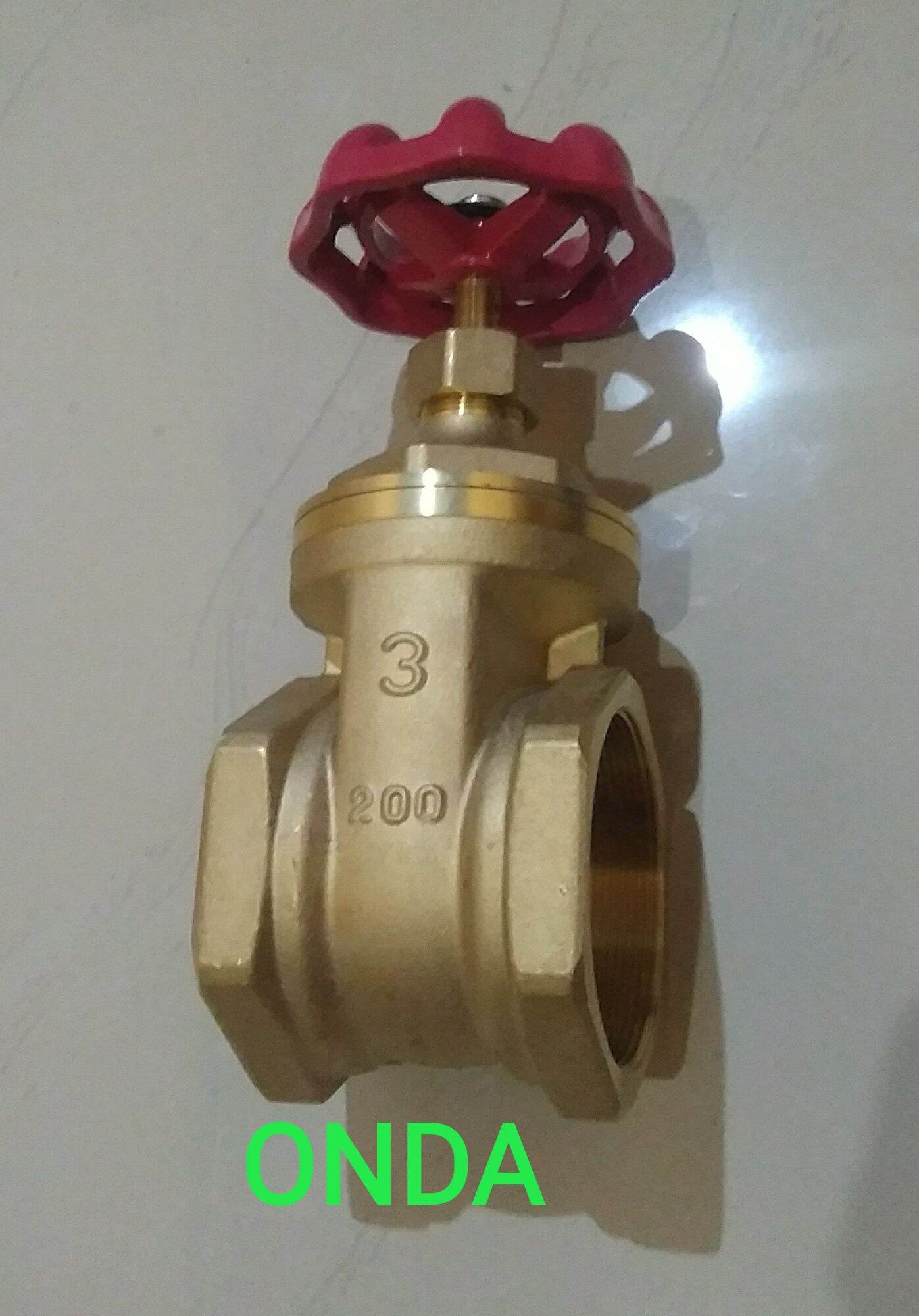 Onda Gate Valve Kuningan Inch Dim Original Lazada Indonesia