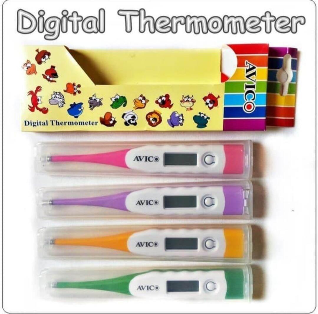 Thermometer Digital Ketiak Avico Kaku Alat Ukur Suhu Tubuh AVICO