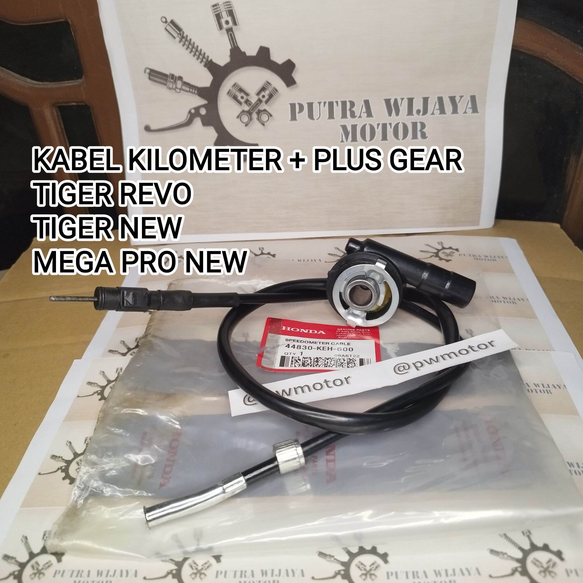 Kabel Kilometer Plus Gear Box Tiger New Tiger Revo Mega Pro New