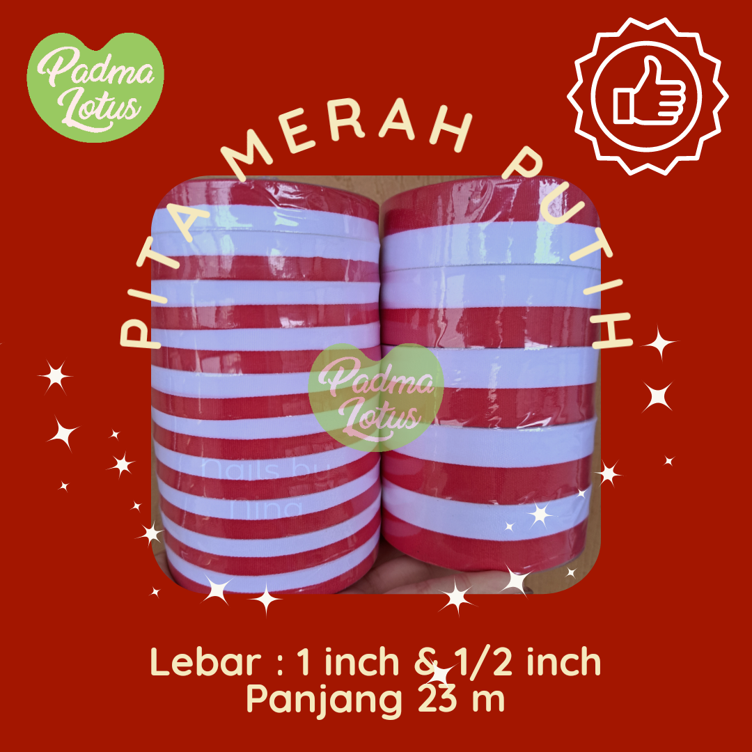 Pita Merah Putih Grosgrain Lazada Indonesia