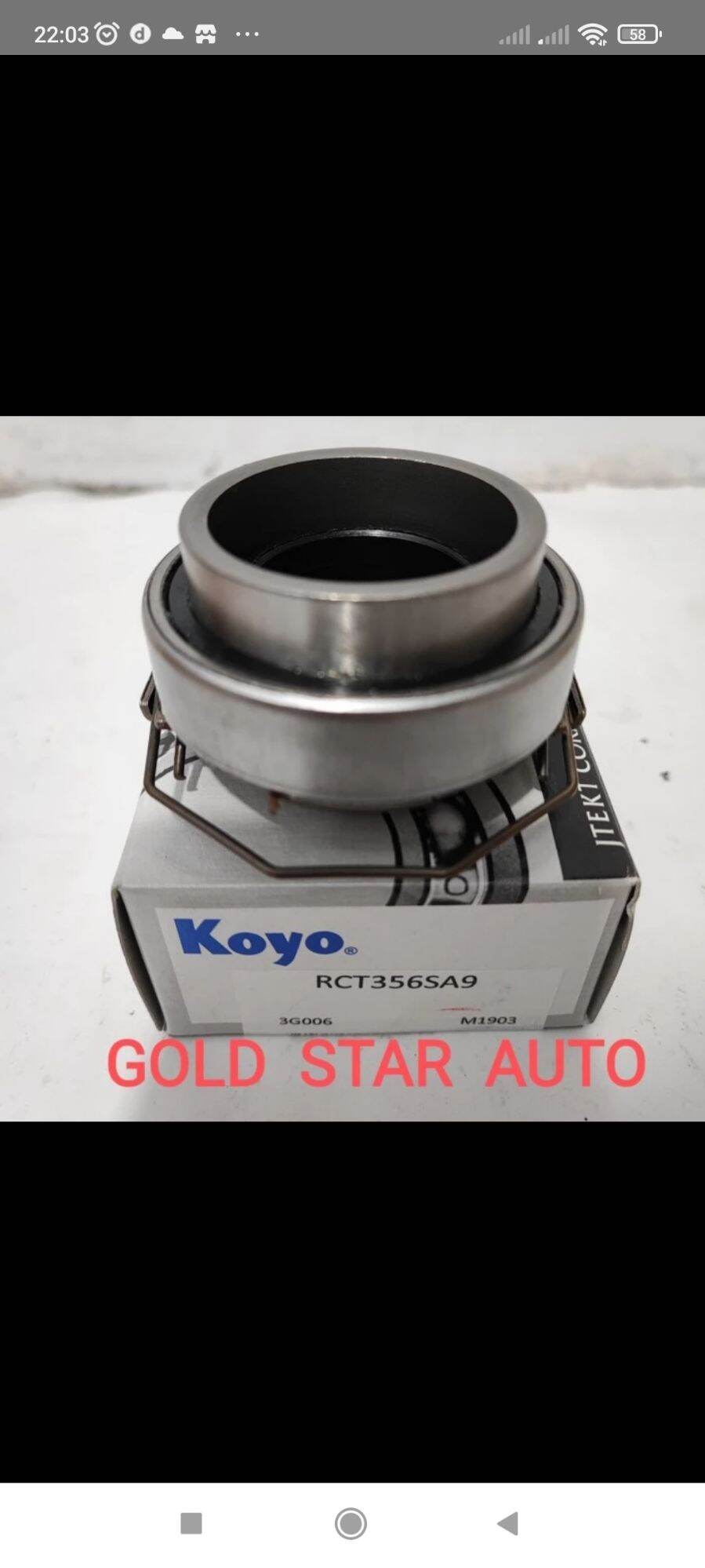 Bearing Kopling Rct Sa Toyota Kijang K Super Kijang K Kapsul