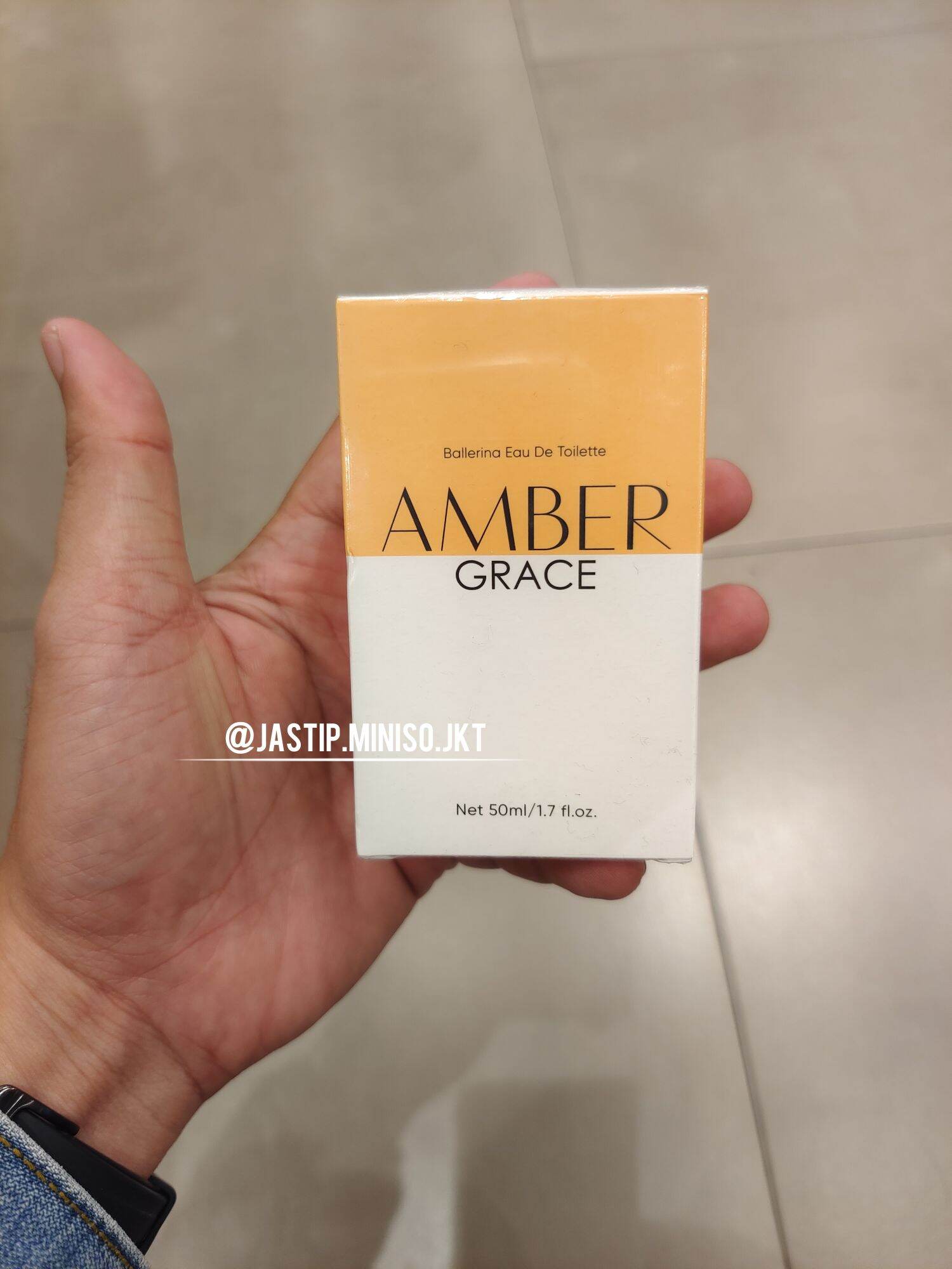 Miniso Parfum Ballerina Amber Grace Pink Romance Ml Lazada