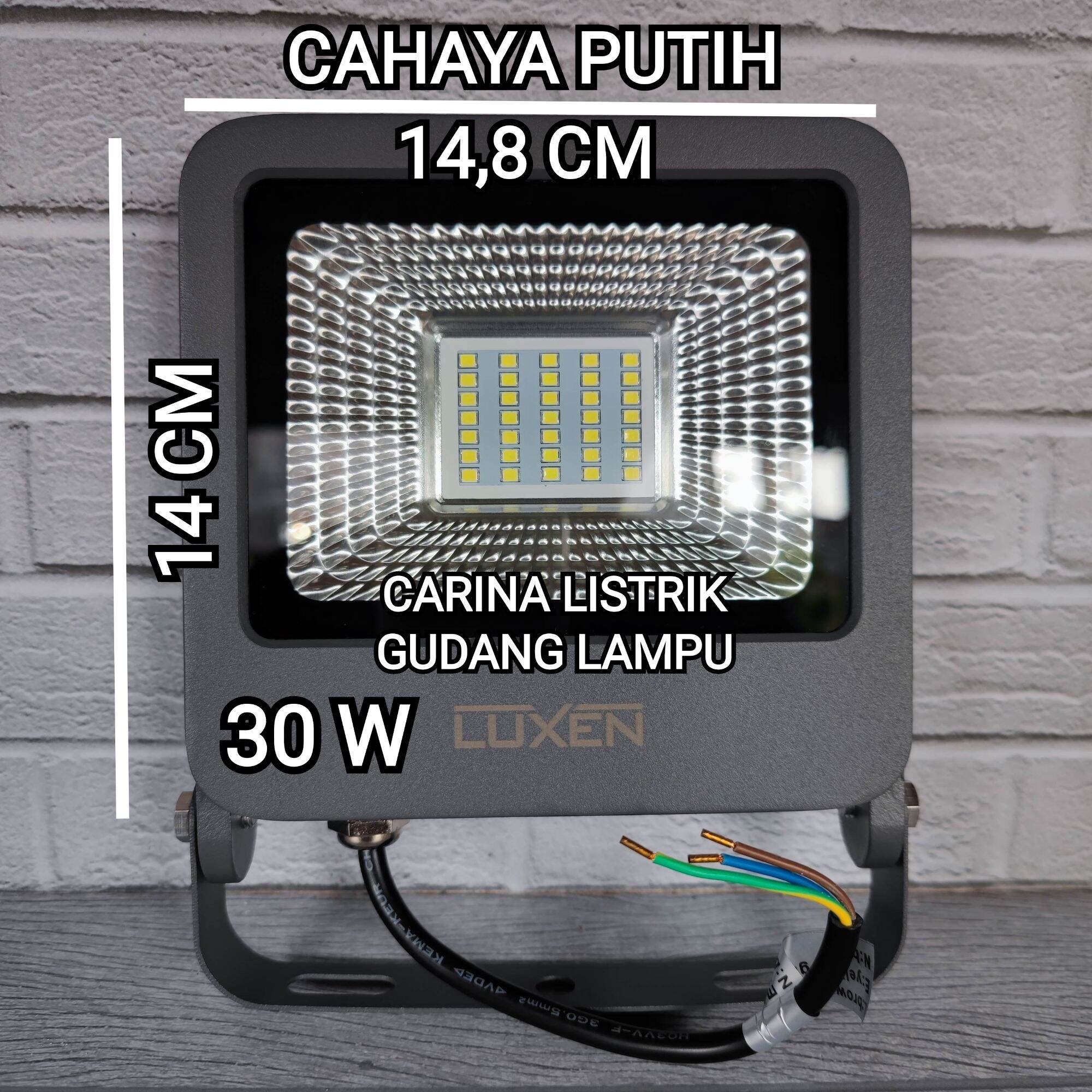 Luxen Lampu Sorot Led Flood Light W Watt Bagus Original Sni