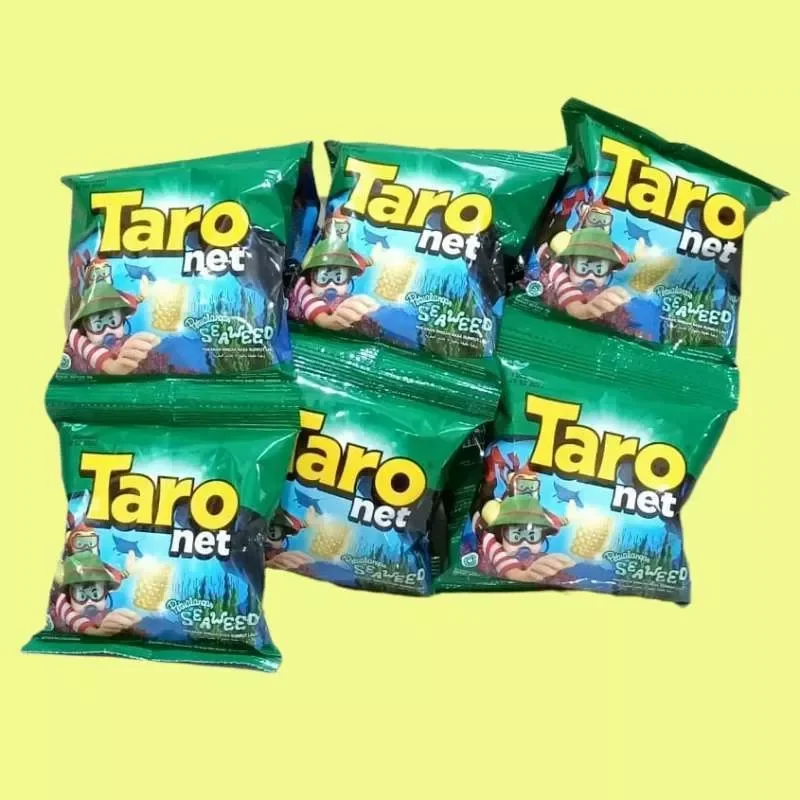 Taro Net Potato Bbq Seaweed Rumput Laut Isi Pack Lazada Indonesia