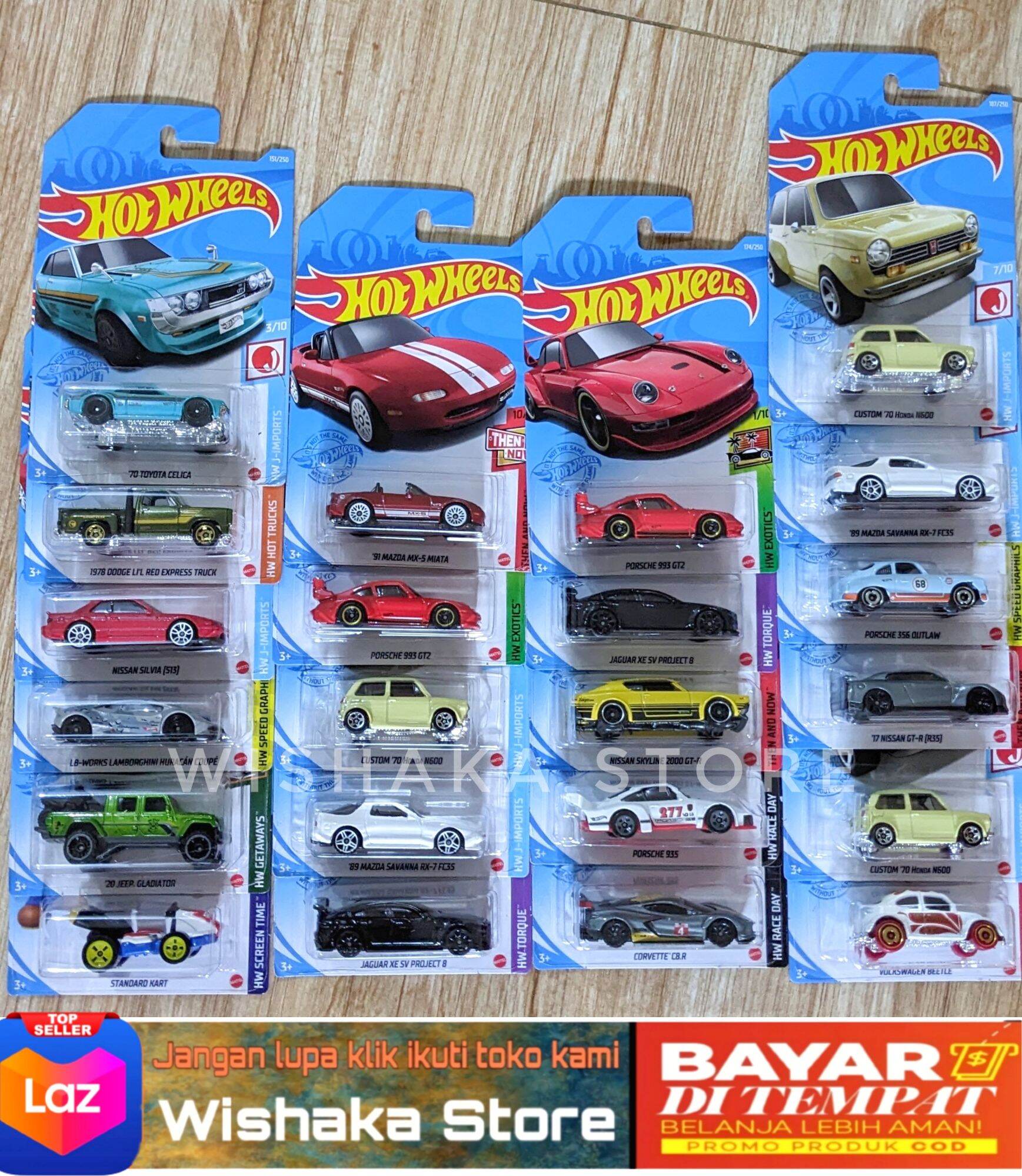 Hot Wheels Terbaru Original Hot Wheels Real Cars Murah Hotwheels