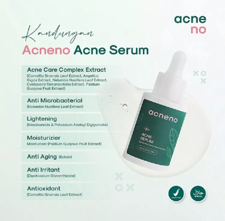 Acneno Acne Serum Jerawat Lazada Indonesia