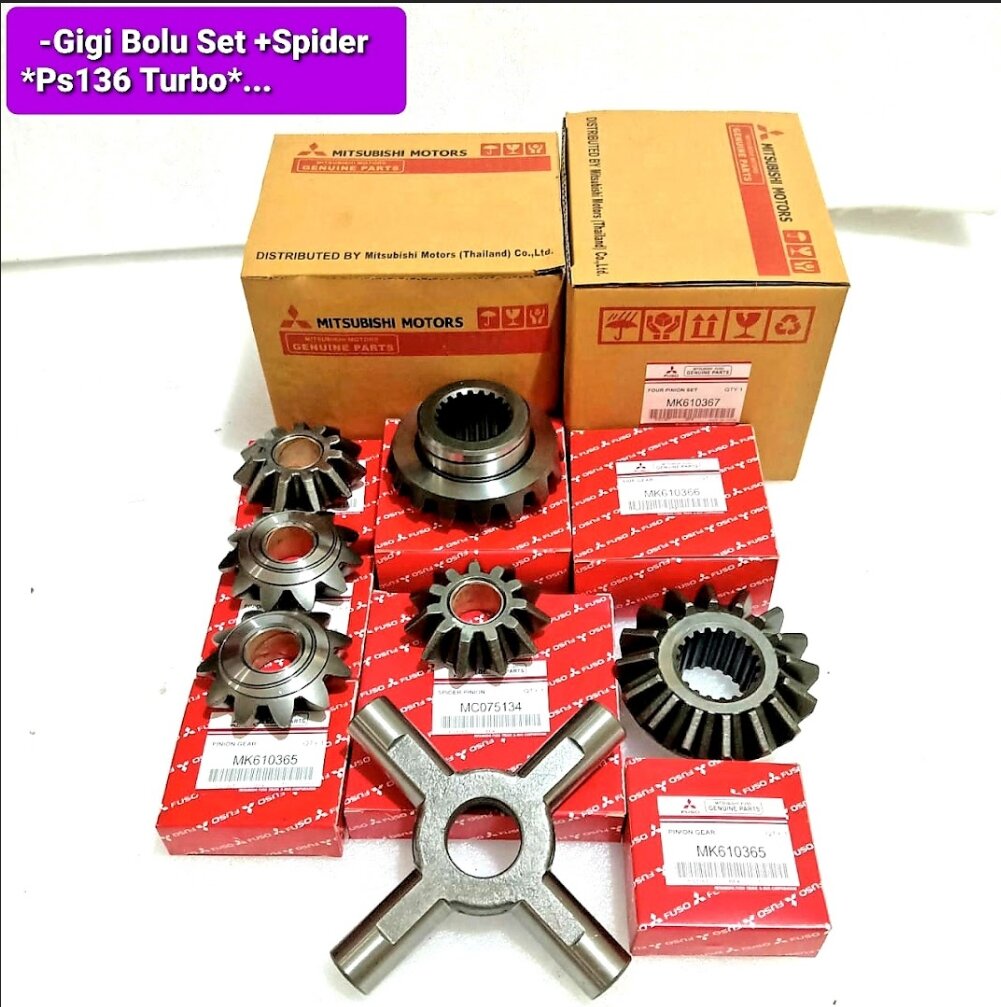 GIGI BOLU SET GEAR KIT PINION SET SATELIT GARDAN PS125 PS136 TURBO