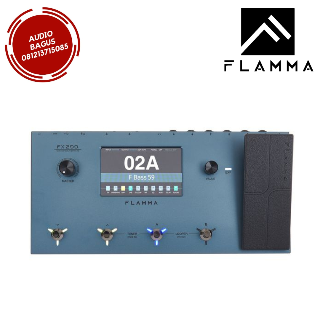 FLAMMA FX200 Guitar Multi Effects FX 200 Efek Gitar Lazada Indonesia