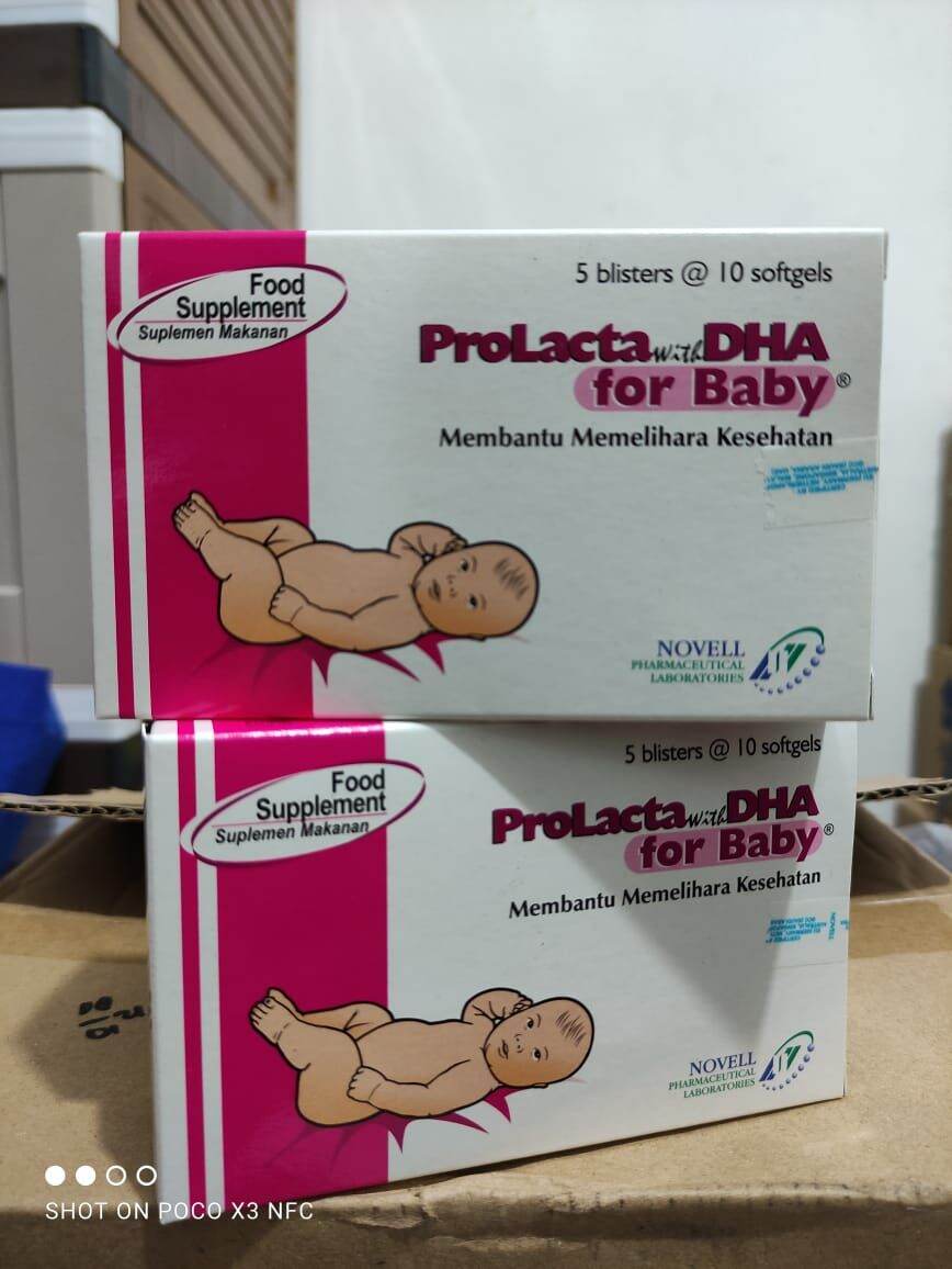 Prolacta Baby With Dha Per Strip Kapsul Lazada Indonesia