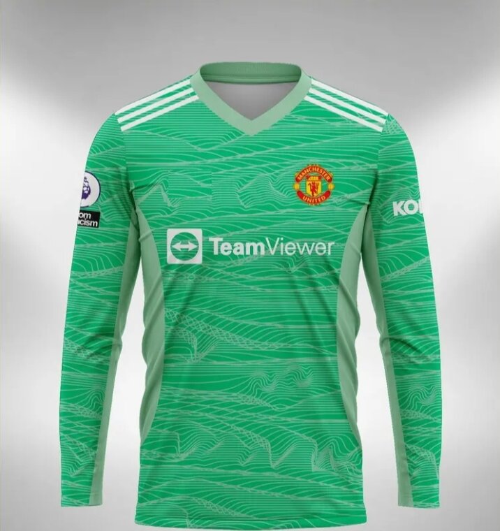 JERSEY GK KIPER MANCHESTER UNITED 2021 2022 FULL PRINTING LENGAN