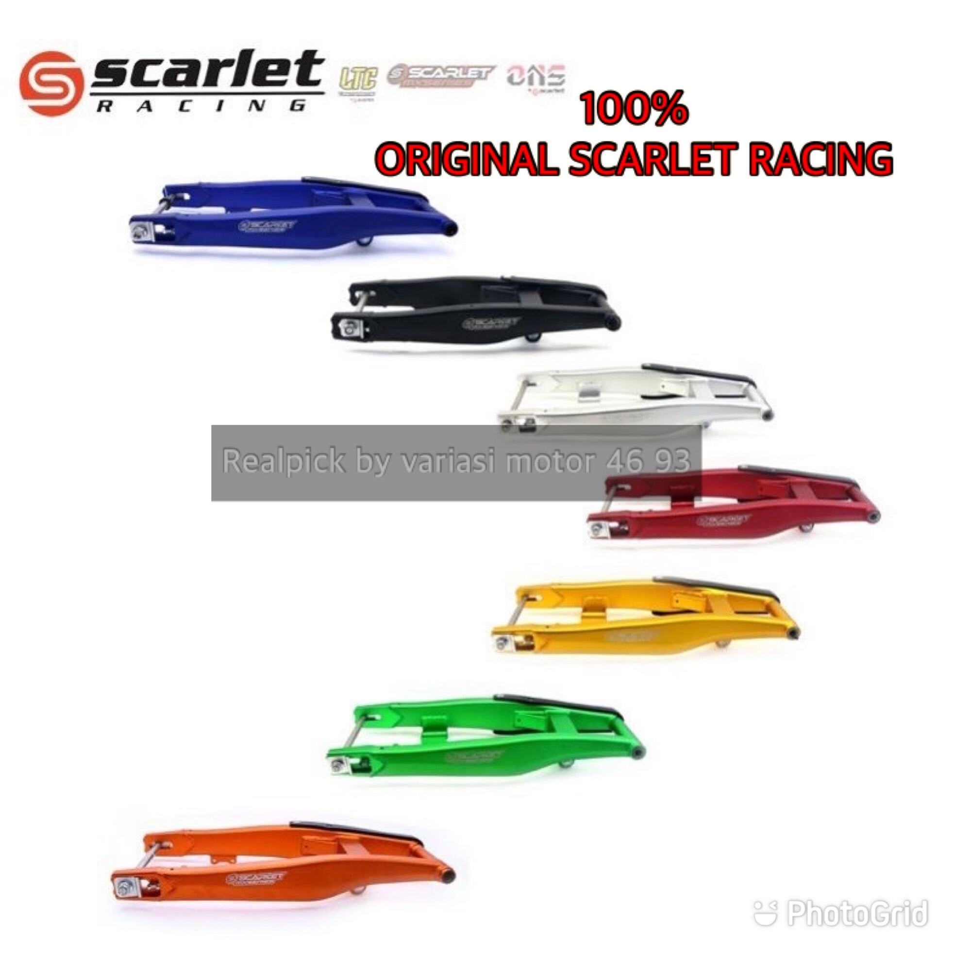 Swing Arm Scarlet Klx Lengan Ayun Klx Scarlet Racing Cm