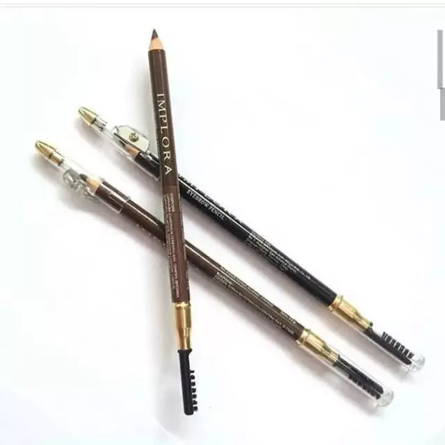 Pensil Alis Implora Eye Brow Pencil In Serutan Sikat Pensil